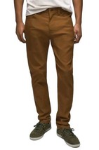 Prana Brion Pants Men&#39;s Size 35x32 Sepia Brown Nylon Stretch Outdoor Hiking $79 - £30.79 GBP