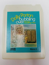 8 Track Tape Dolly Parton Bubbling Over Featuring Traveling Man Vintage - £7.53 GBP