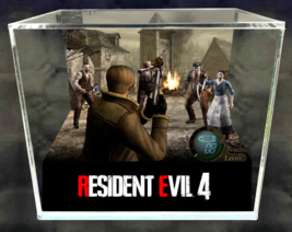 Resident Evil 4 - 3D Cube Handmade Diorama - Video Games - Shadowbox - £55.30 GBP