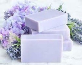 2 Bars Lavender Purple (Vegan, All Natural) Plus Cedar Soap Saver With Gift Bag - $7.87