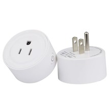 Mini Smart Plug Voice Remote Control Timer Device Sharing, 2 Point 4G Wi-Fi - £25.66 GBP