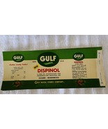 Gulf  Dispinol Uncirculated Tin Can Label For Gulf Naval Stores Gulfport... - $245.60 MXN