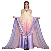 Star Wars Queen Padme Amidala Dress Cosplay Costume - £102.81 GBP
