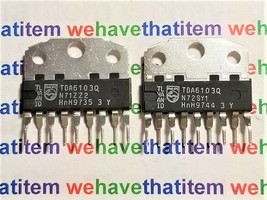 TDA6103Q / IC / SIP / 2 PIECES (QZTY) - $30.99