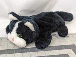 Dakin Black Cat Hand Puppet Plush 1983 Stuffed Animal Toy - £16.04 GBP