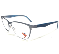 Maui Jim Eyeglasses Frames MJO2104-86M Matte Blue Cat Eye Full Rim 53-15... - £29.11 GBP