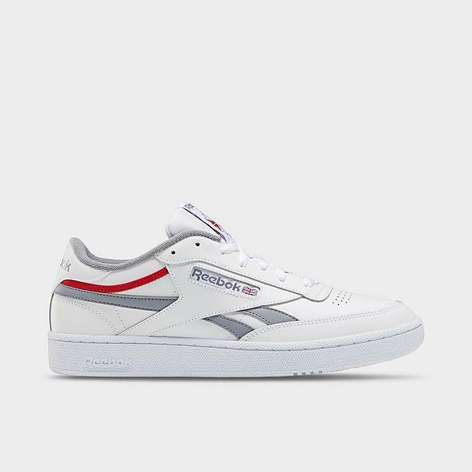 Reebok CLub C Revenge Men&#39;s Sneaker White/ Cold Grey 4 - $28.60+