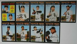 2020 Topps Heritage Chicago White Sox Base Team Set of 9 Baseball Cards - £2.34 GBP