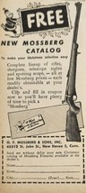 1953 Print Ad Mossberg Bolt Action Rifle for Christmas New Haven,Connecticut - £6.98 GBP