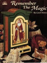 Tole Decorative Painting Remember The Magic Carol Henry Christmas Santa ... - $16.99