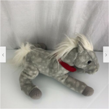 Wells Fargo Legendary Pony Shamrock 2013 Promotion Bank Horse Plush Gray - 14&quot; - £6.33 GBP