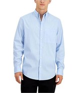 Calvin Klein Men&#39;s Stretch Textured Shirt Color Serenity Size Medium - £69.97 GBP