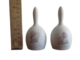 2x 1987 Enesco Precious Moments Wishing You A Happy Easter Porcelain Bis... - $267.48 MXN