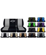 Truck seat covers with design Fits 1988 to 1991 Chevy C/K 1500 40-60 seats - €78,15 EUR