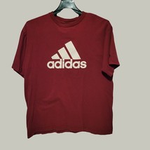 Nike Shirt Mens Large Maroon Short Sleeve Casual - £10.22 GBP