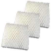 3x HQRP Wick Filters for Duracraft Series Humidifiers, AC-818 AC-819 Rep... - $33.86