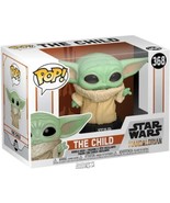 (2) Funko Pop Star Wars Baby Yoda The Child 368 The Child With Frog 379 - £22.71 GBP