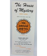 Vtg. 1960 Oregon Vortex The House of Mystery Travel Brochure - £9.34 GBP