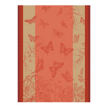Le Jacquard Francais Papillons Pink Butterfly Cotton Tea or Kitchen Towel  - $28.00