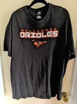 Baltimore Orioles Genuine Merchandise Black T-Shirt Orange Bird Size 2XL XXL - $19.79