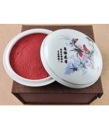 70g Red Color Ink Paste for Chinese Seal Yinni Pad with Chinaware Pot an... - €39,37 EUR