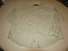 Mens American Classics Russell Simons L striped long sleeve button up shirt EUC@ - £12.08 GBP