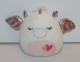 Kellytoy Squishmallows 5.5 inch Valentine Raquel the Unicorn Plush - $6.00