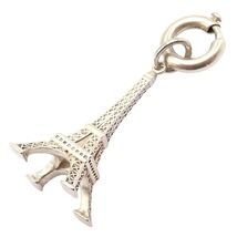 Tiffany & Co. Silver Eiffel Tower Paris France Charm Pendant + Spring Ri... - €324,67 EUR Tiffany & Co. Silver Eiffel Tower Paris France Charm Pendant + Spring Ri... - €324,67 EUR