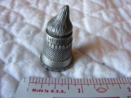 Vintage Hershey&#39;s Kiss Pewter Thimble - $19.79