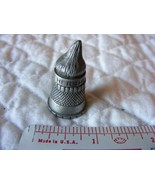 Vintage Hershey&#39;s Kiss Pewter Thimble - $371.16 MXN