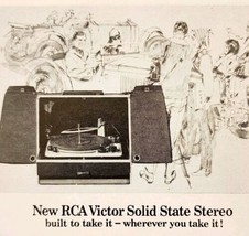 1965 RCA Victor Solid State Stereo Advertisement Home Sound Equipment E91D - $19.99