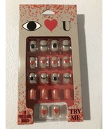 Taste Beauty eye love you 18 press-on nail Faux Nails glitter  - $14.18 CAD