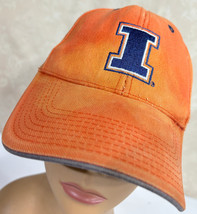 Illinois Fighting Illini NCAA Discolored Adjustable Baseball Cap Hat - £11.49 GBP