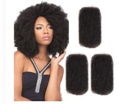 Style Icon 3 Bundles Afro Kinkys Bulk Human Hair (10&quot;/10&quot;/10&quot;, Natural B... - £46.90 GBP