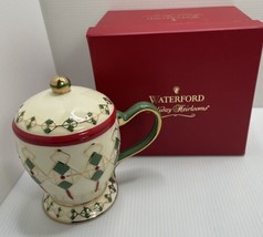 New In Box Waterford Christmas Cup With Lid In Box Holiday Heirlooms - £18.01 GBP