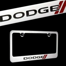 Brand New 1PCS Dodge Chrome Plated Brass License Plate Frame Officially ... - £23.59 GBP