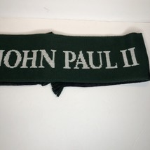 Pope John Paul II Falcons Est. 1996 Acrylic Fringed Scarf 58 inches Long... - $18.66
