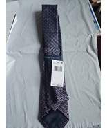 Tommy Hilfiger Men&#39;s Silk Blend Tie Shimmer Purple Flowers NEW MSRP: $69.50 - $18.76
