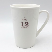 Starbucks 2010 Tall 12 Ounces 12oz Coffee Mug Ivory - £15.72 GBP