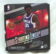 Sixers Joel Embiid 7&quot; Hasbro Nba Starting Lineup Plastic Action Figure Toy New - £23.87 GBP