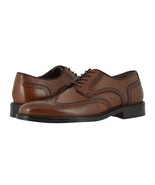 New Johnston & Murphy Men's Daley Wingtip Leather Oxford Shoes Tan Size 10.5 M - £85.65 GBP
