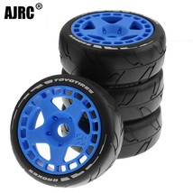 105*44mm Rc Car 1/8 Scale Off-road Tires Tyre 17mm Hex For Buggy Short Truck Arr - £24.18 GBP