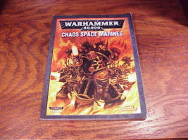 Warhammer 40,000 Chaos Space Marines Codex d Game Manual Book, 40K - £7.78 GBP