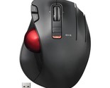 ELECOM EX-G Trackball Mouse, 2.4GHz Wireless, Thumb Control, 6-Button Fu... - £41.42 GBP
