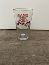 Budweiser Beer Kevin Harvick #29 Nascar Racing Grab Some Buds Pint Glass - $10.00