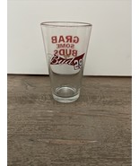 Budweiser Beer Kevin Harvick #29 Nascar Racing Grab Some Buds Pint Glass - $187.04 MXN