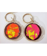 Beatles Sgt. Pepper George &amp; Ringo Keychains / Christmas Tree Ornaments - £5.56 GBP