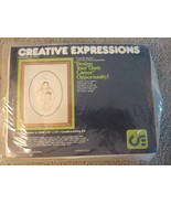 1984 Creative Expressions Mother &amp; Child Candlewicking Kit  4121 18 x 27... - £16.47 GBP