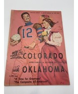 VINTAGE Oklahoma Sooners OU vs. Colorado Buffaloes Football Game Program... - $23.75