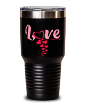 Love Black Mug, black Tumbler 30oz. Model 60055  - £23.59 GBP